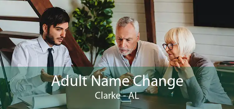 Adult Name Change Clarke - AL