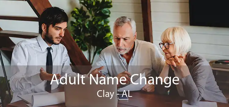 Adult Name Change Clay - AL