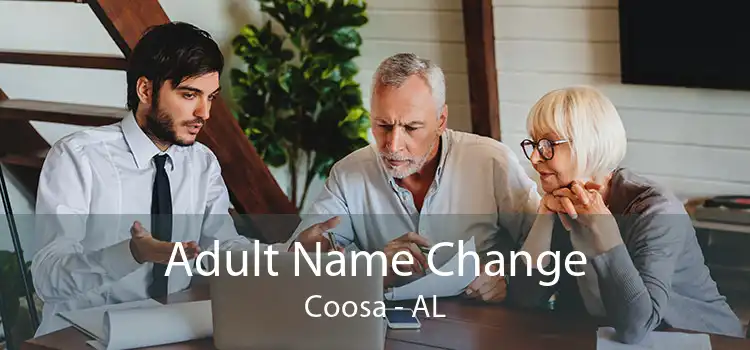 Adult Name Change Coosa - AL