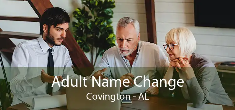 Adult Name Change Covington - AL