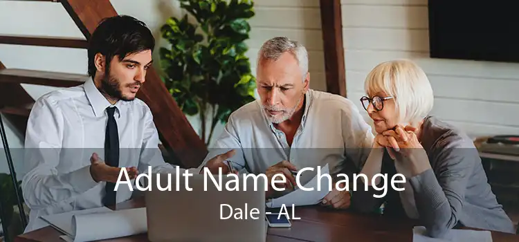 Adult Name Change Dale - AL