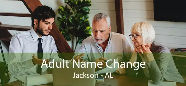 Adult Name Change Jackson - AL