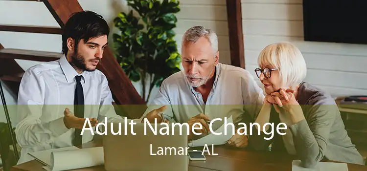 Adult Name Change Lamar - AL