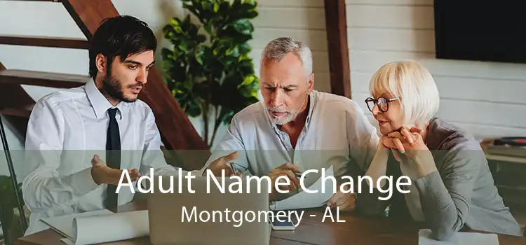 Adult Name Change Montgomery - AL