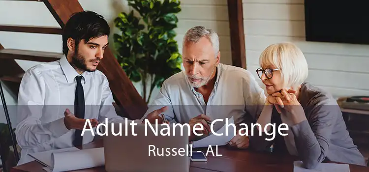 Adult Name Change Russell - AL