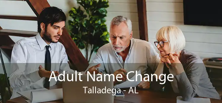 Adult Name Change Talladega - AL