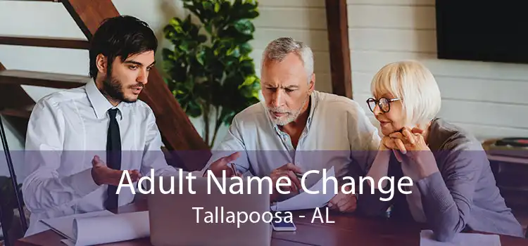Adult Name Change Tallapoosa - AL