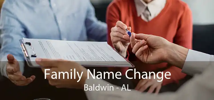 Family Name Change Baldwin - AL