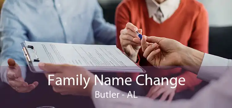 Family Name Change Butler - AL