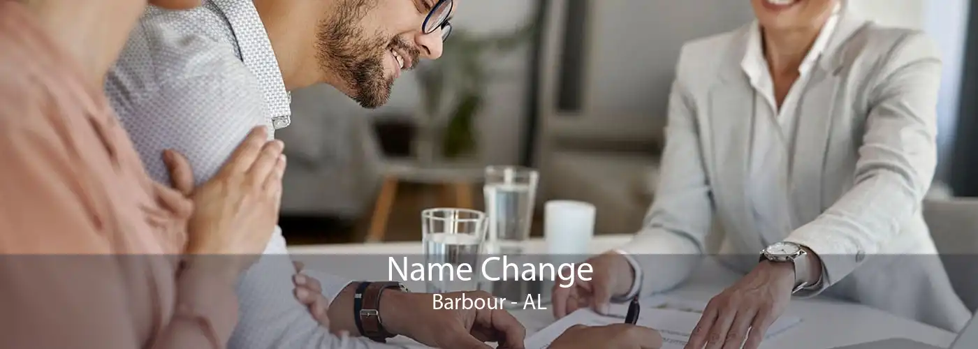 Name Change Barbour - AL