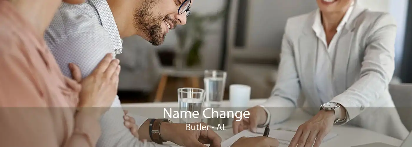 Name Change Butler - AL
