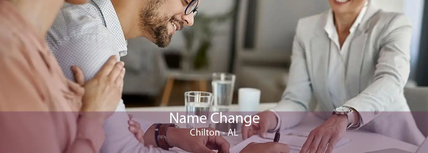 Name Change Chilton - AL