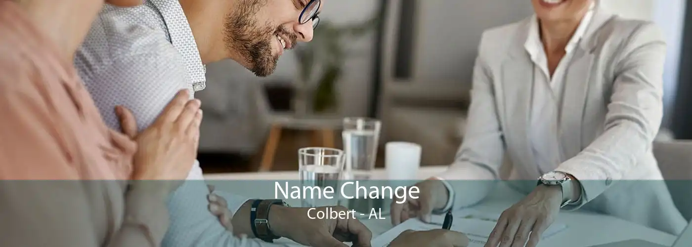 Name Change Colbert - AL
