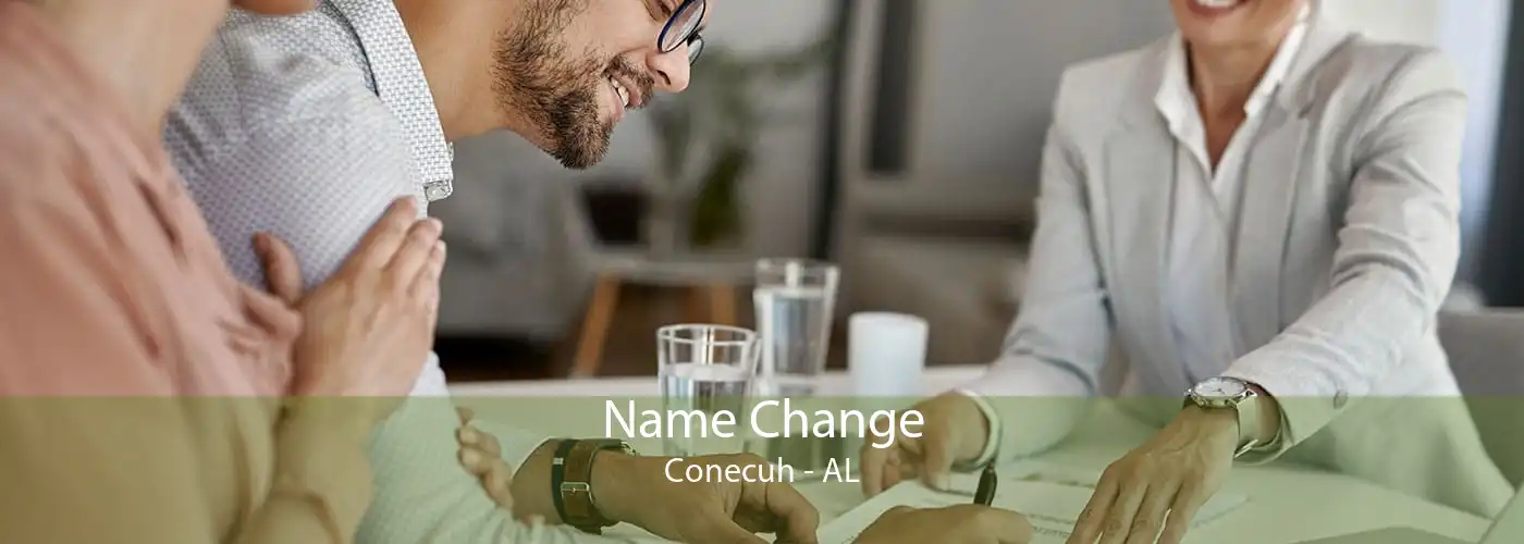 Name Change Conecuh - AL