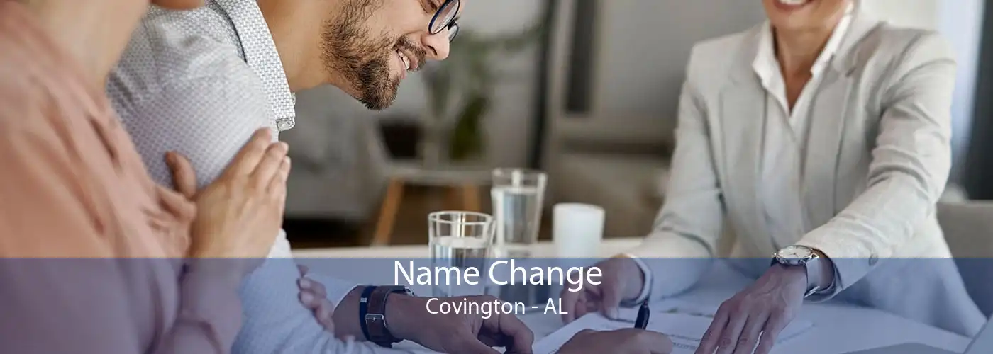 Name Change Covington - AL