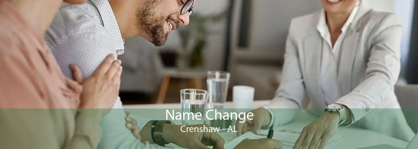 Name Change Crenshaw - AL