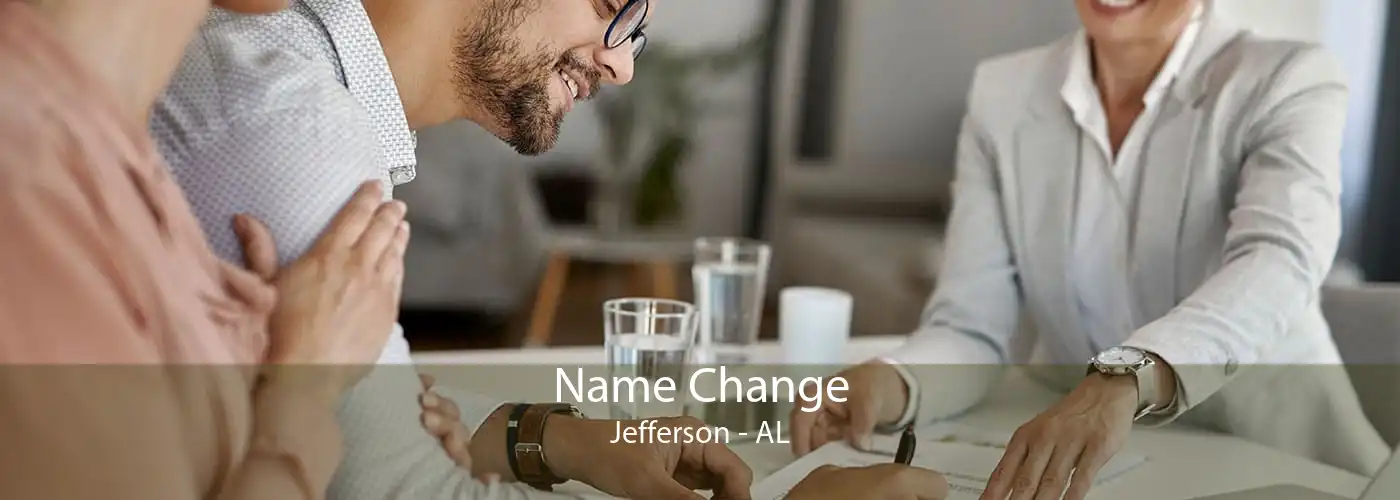 Name Change Jefferson - AL