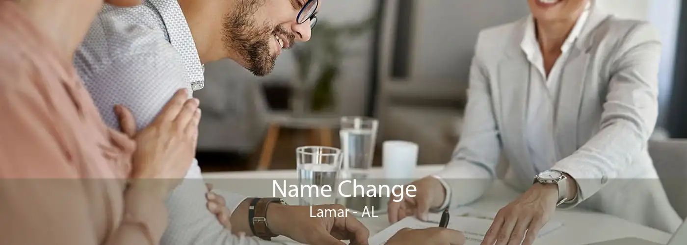 Name Change Lamar - AL