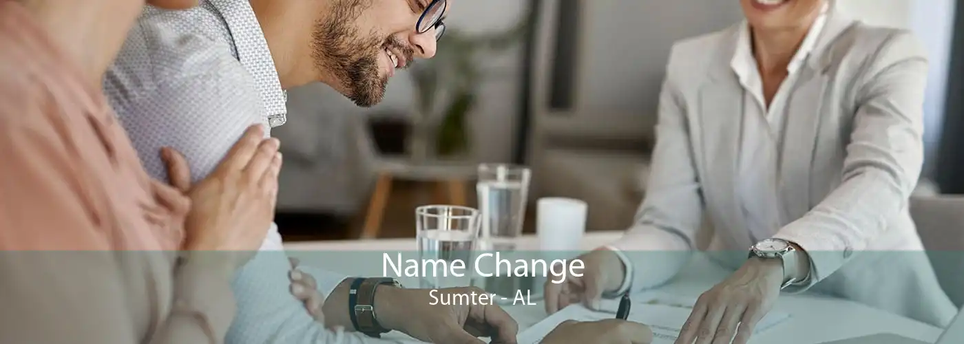 Name Change Sumter - AL